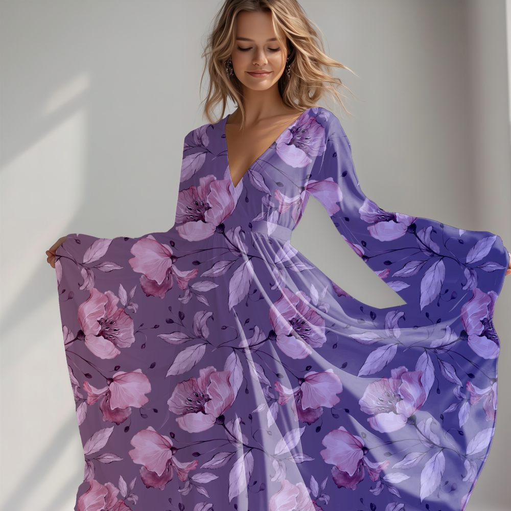 Wochenend-Aktion: Vintage Flower Bordüre - Eigenproduktion von Graustufen-Stoffe